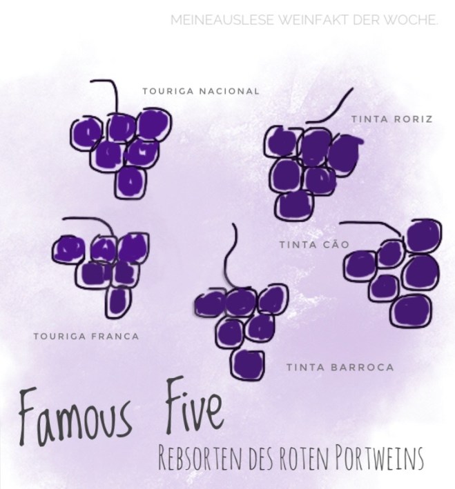 Famous_Five_Portweinrebsorten