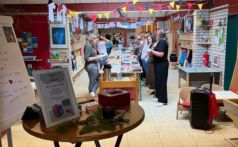 Bücher tauschen und Weine&nbsp;verkosten